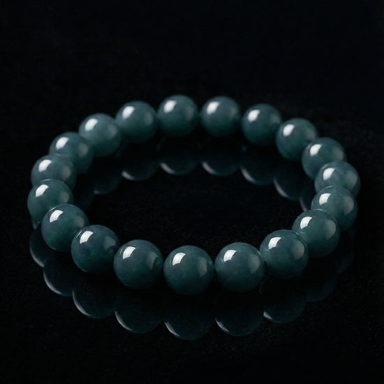 Glacial Tides Bracelet In Guatemalan Blue Jade - JadeChains