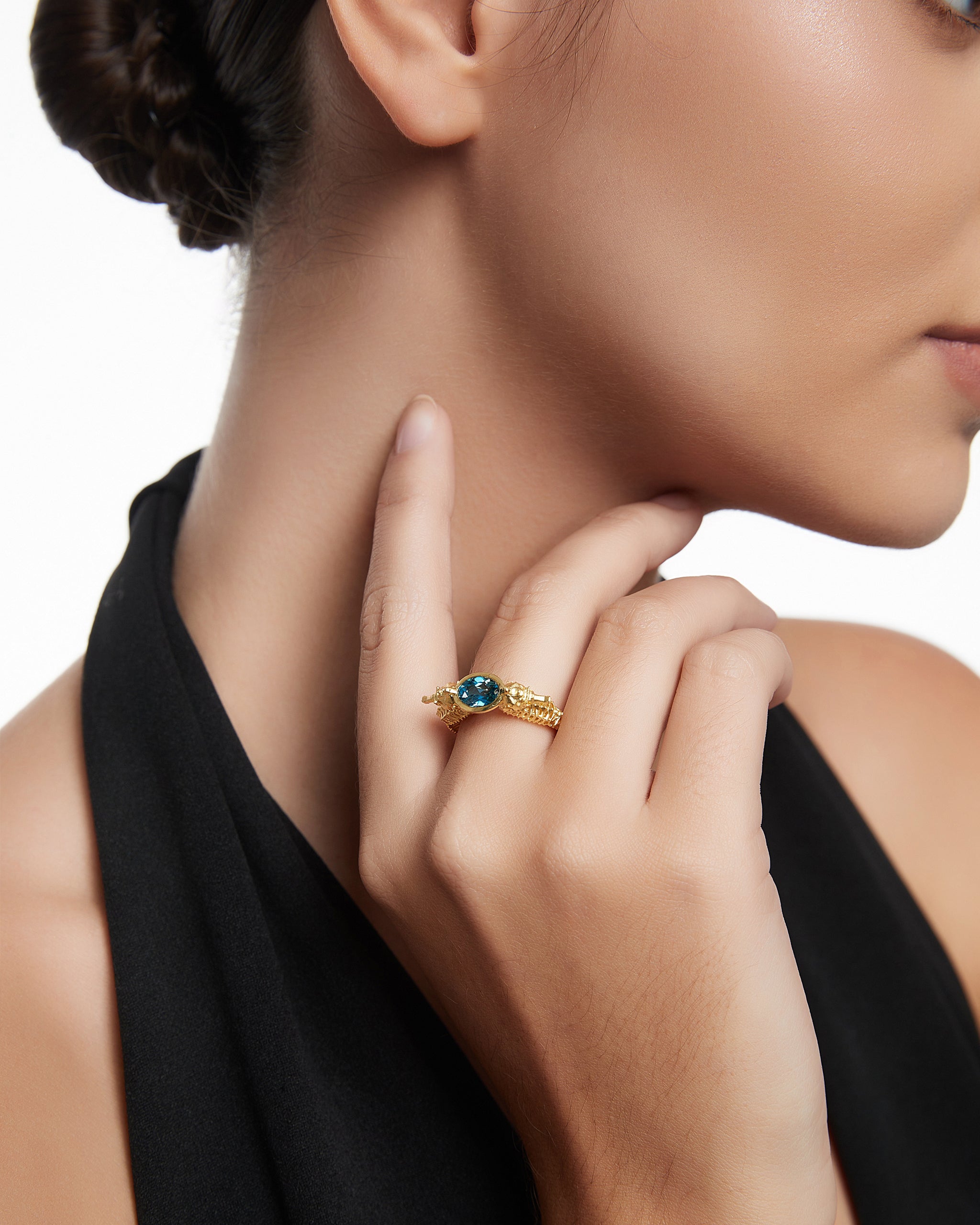 Symmarine Ring With Zirconia