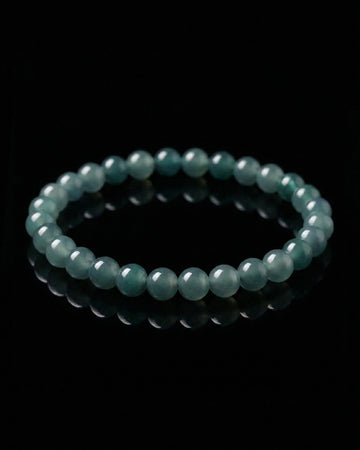 Glacial Tides Bracelet In Guatemalan Blue Jade - JadeChains