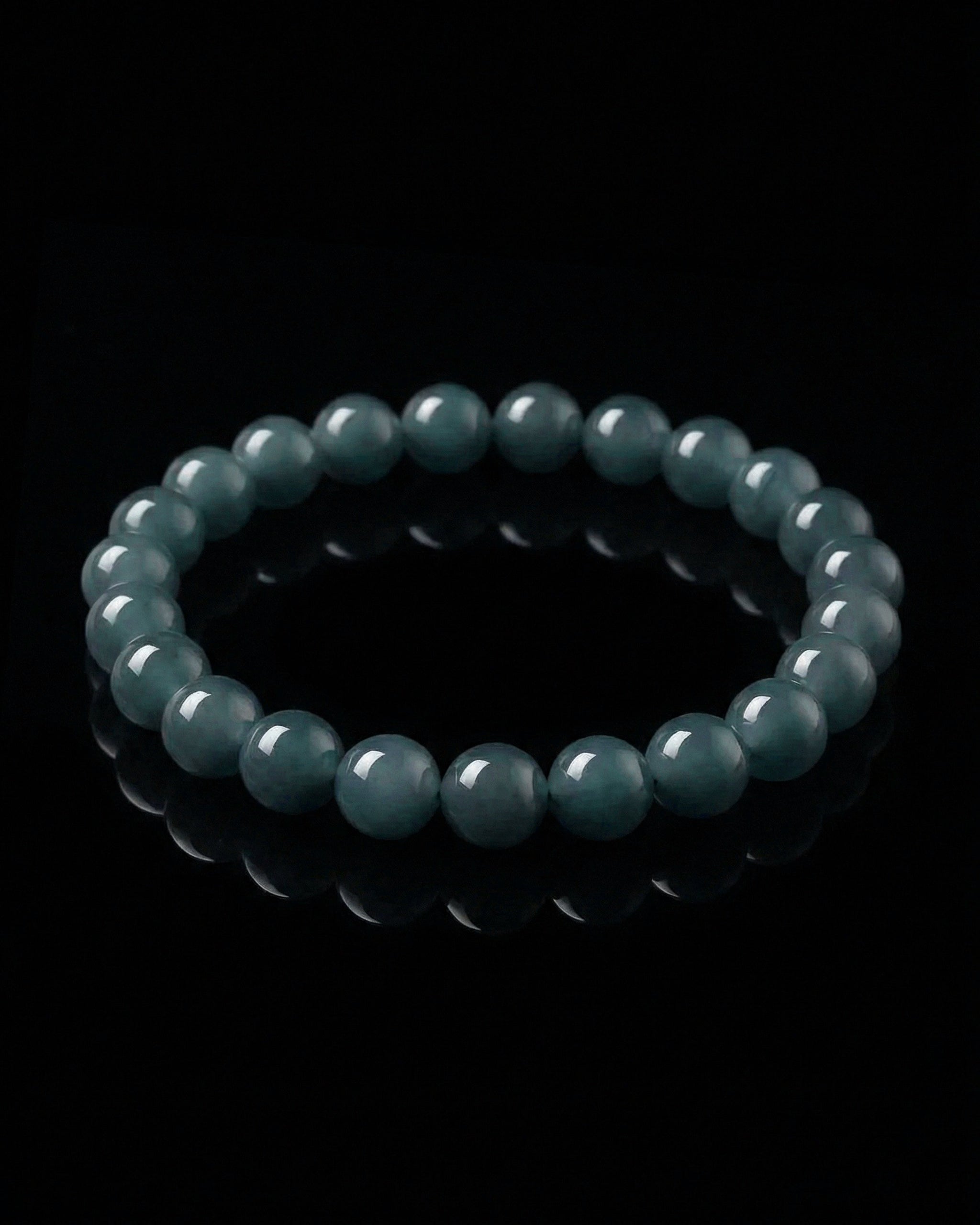 Glacial Tides Bracelet In Guatemalan Blue Jade