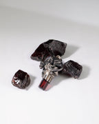 Panther's Gaze Pendant Necklace With Lab Ruby