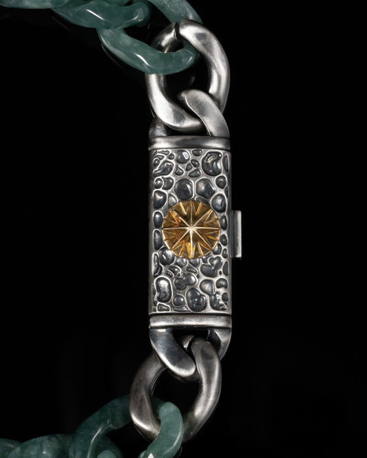 Silver Crag Clasp In Sterling Silver