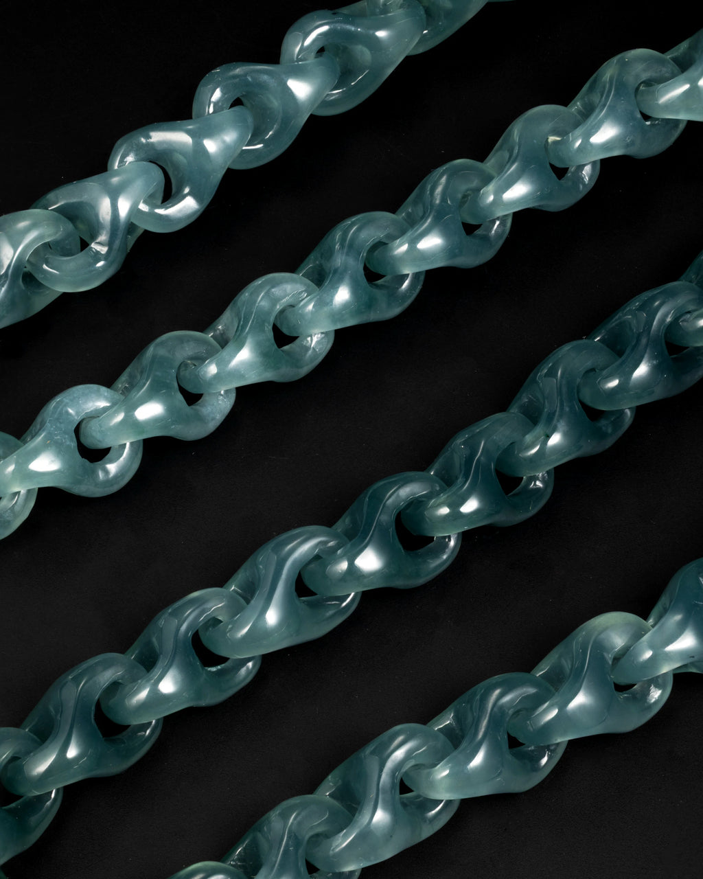 Veridian Vertebrae Bracelet With Mayan Jade