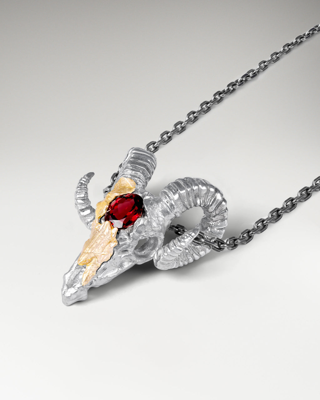 The Ram's Heart Pendant Necklace