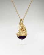 Monokeros Pendant With Amethyst