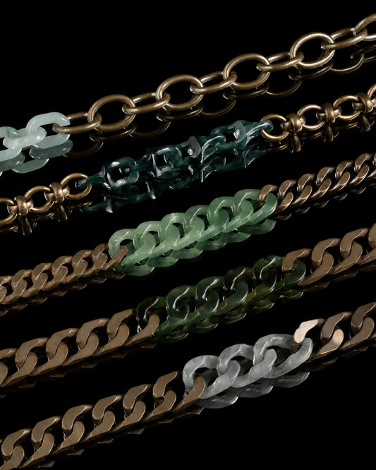 Vintage Style Bracelet In Jade