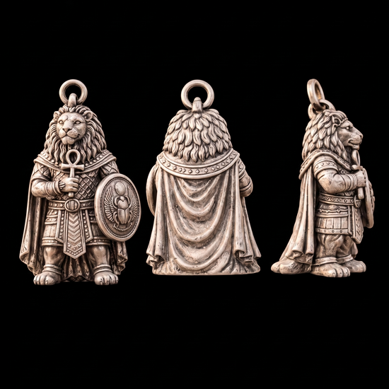 Maahes Charm Pendant - JadeChains