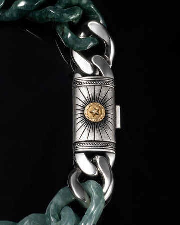 Silver Sol Clasp In Sterling Silver