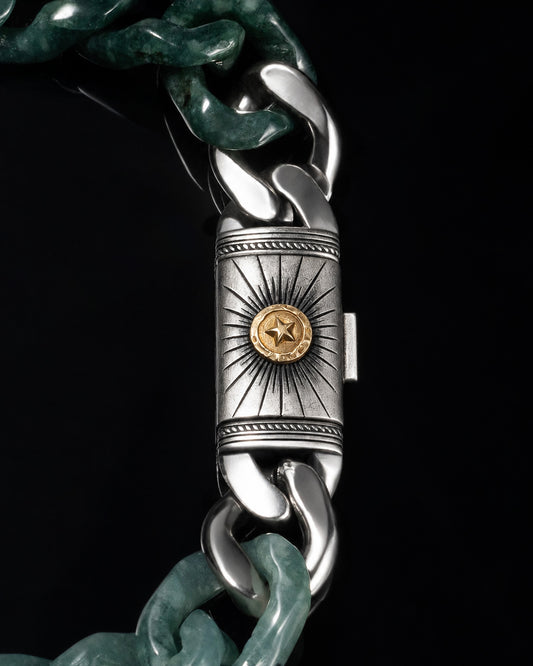 Silver Sol Clasp In Sterling Silver