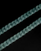 Female Style Cuban Chains With Mayan Blue Jade