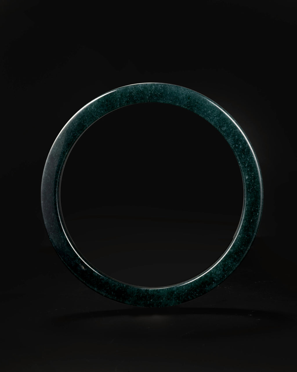 Mayan Blue Jade Bangle
