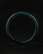 Mayan Blue Jade Bangle