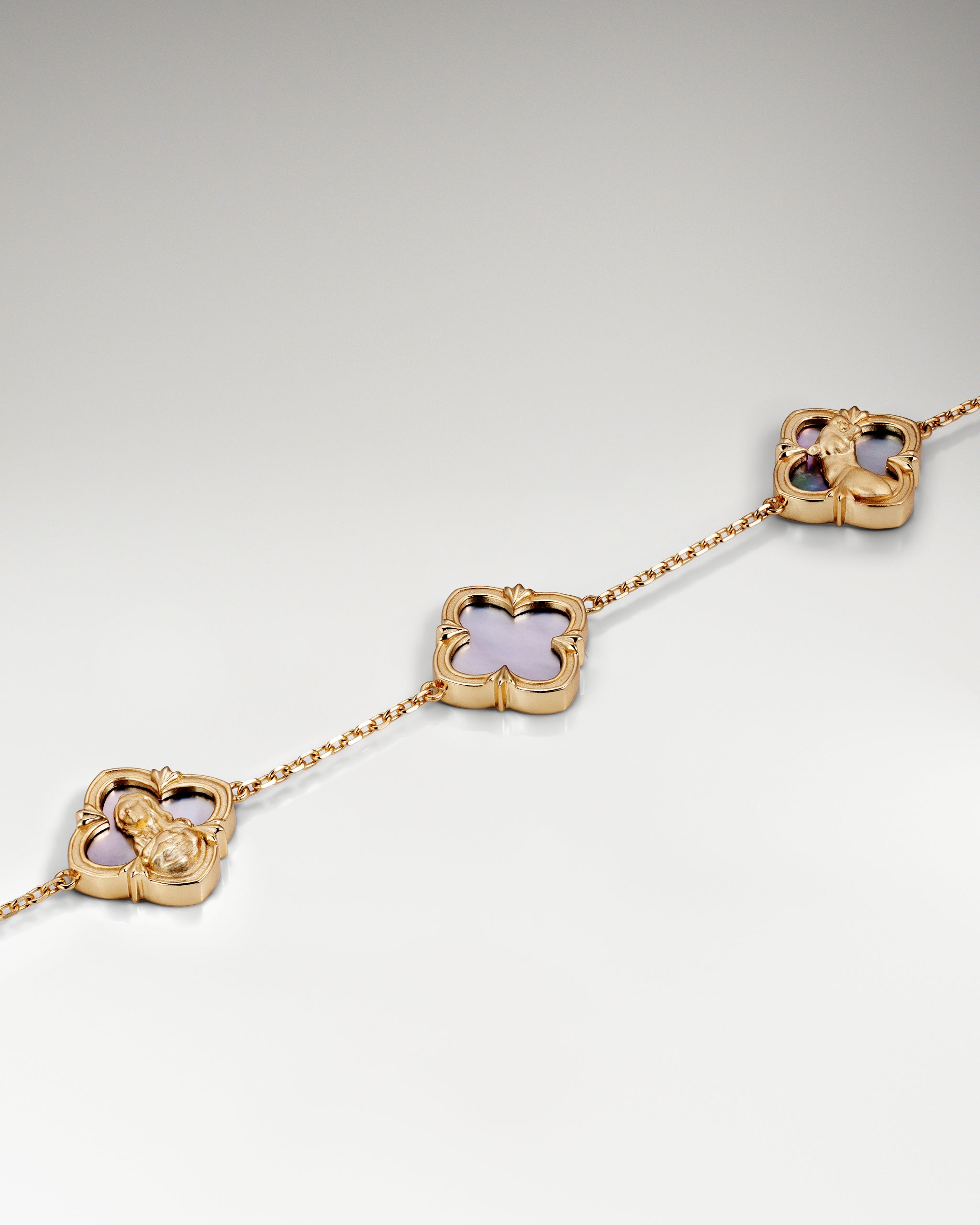 Wild Encounter Bracelet With Nacre