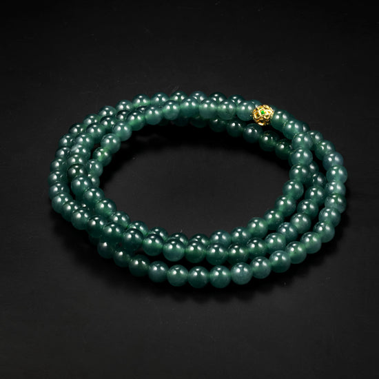 Infinite Veridian Necklace / Bracelet In Mayan Jade - JadeChains