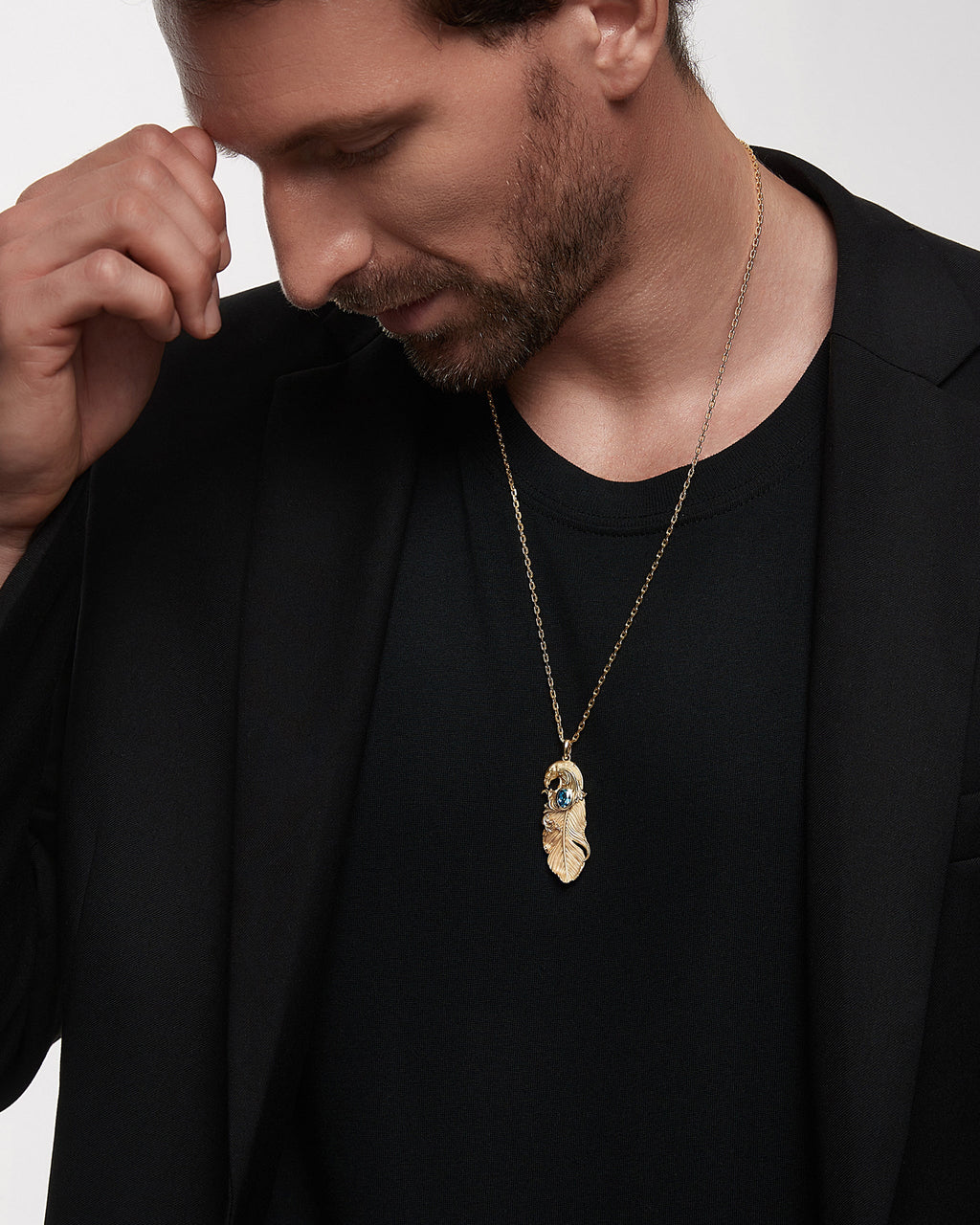 Indigenous Meets Baroque Pendant Necklace