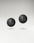Abyss Lion Stud Earrings