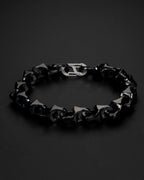 Veridian Vertebrae Bracelet With Mayan Blue Jade