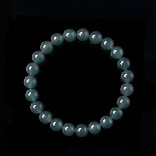 Glacial Tides Bracelet In Guatemalan Blue Jade - JadeChains