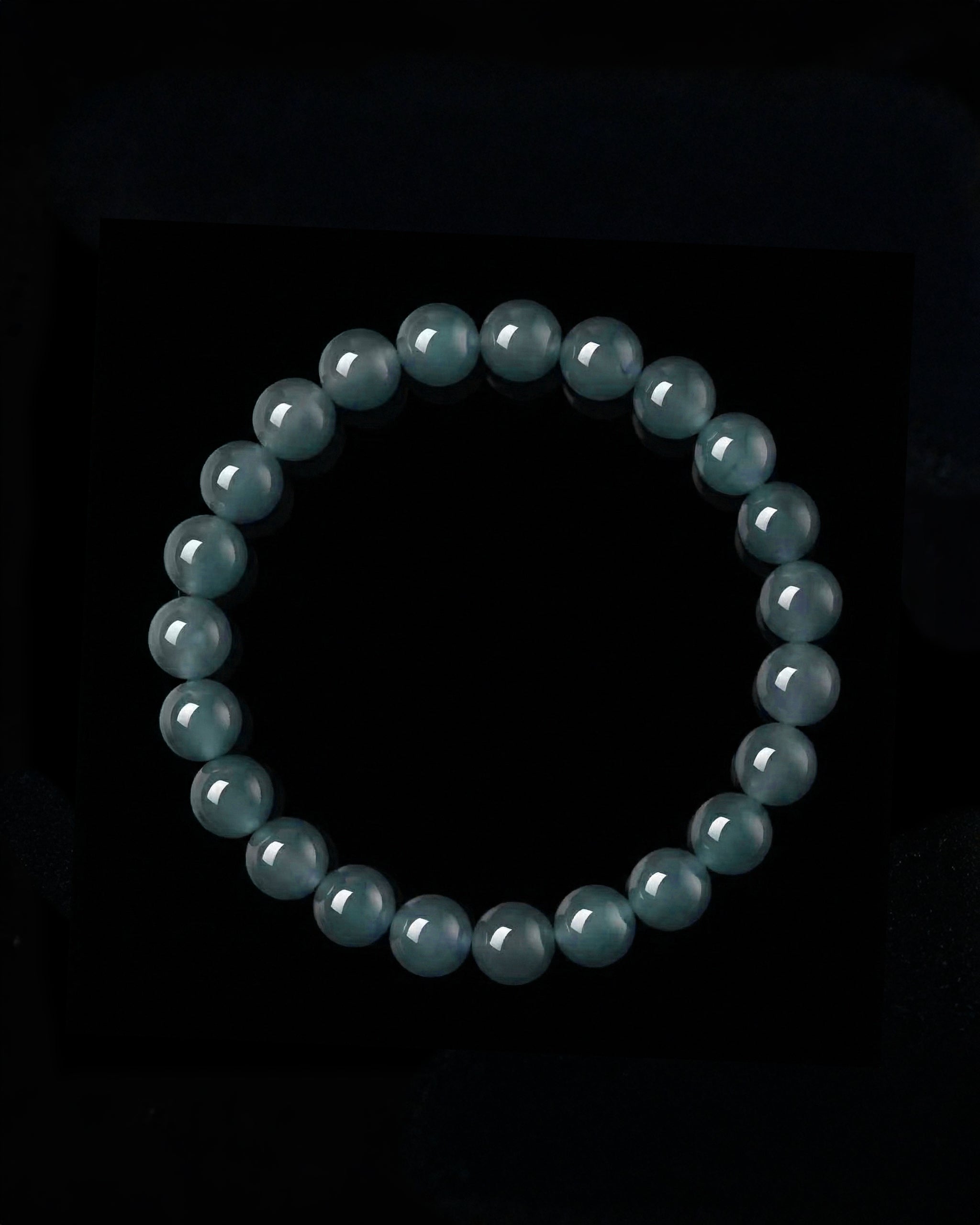 Glacial Tides Bracelet In Guatemalan Blue Jade