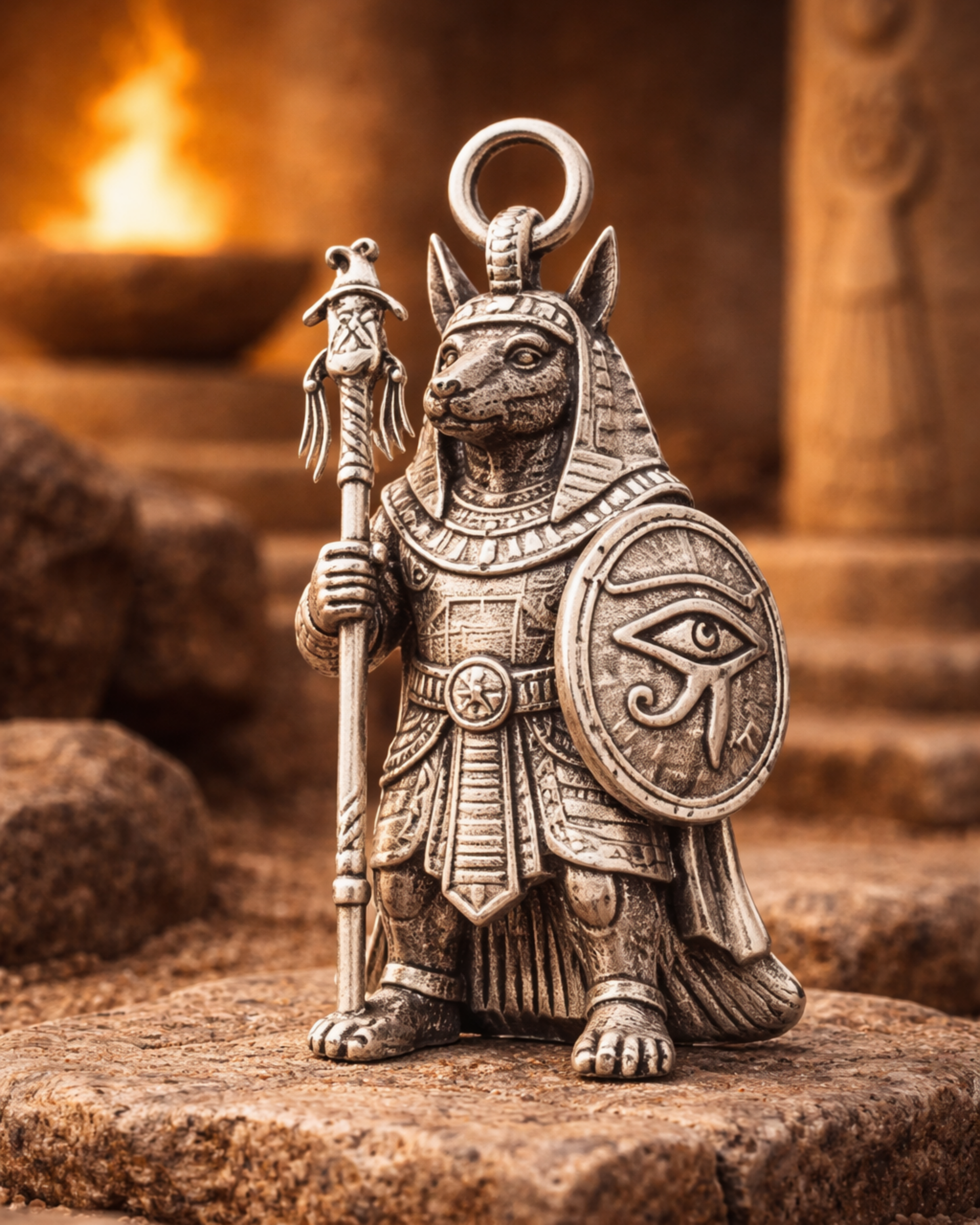 Anubis Charm Pendant