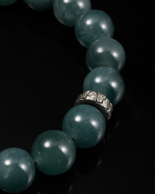 Bark Spacer In Sterling Silver