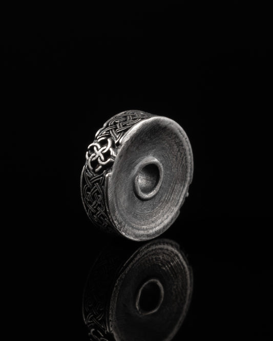Celtic Knot Spacer In Sterling Silver