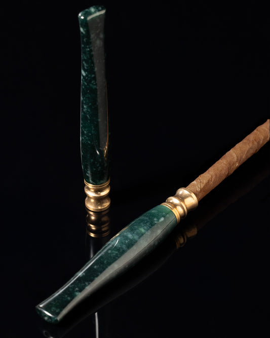 Cigarette Holder In Mayan Jade