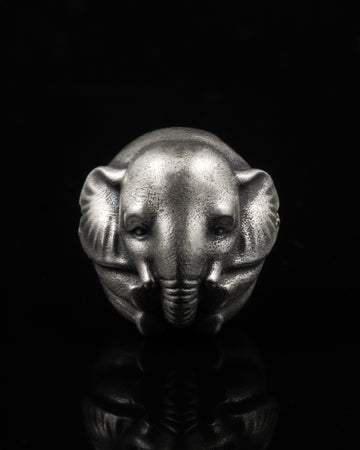 Elephant Spacer In Sterling Silver