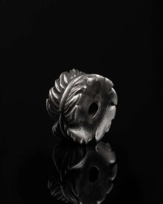 Feather Spacer In Sterling Silver