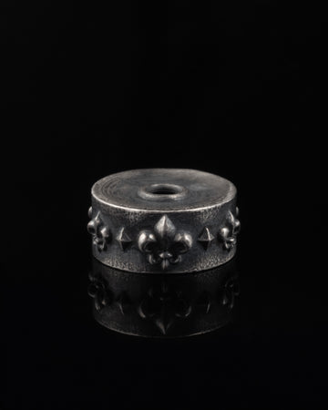 Fleur De Lis Spacer In Sterling Silver