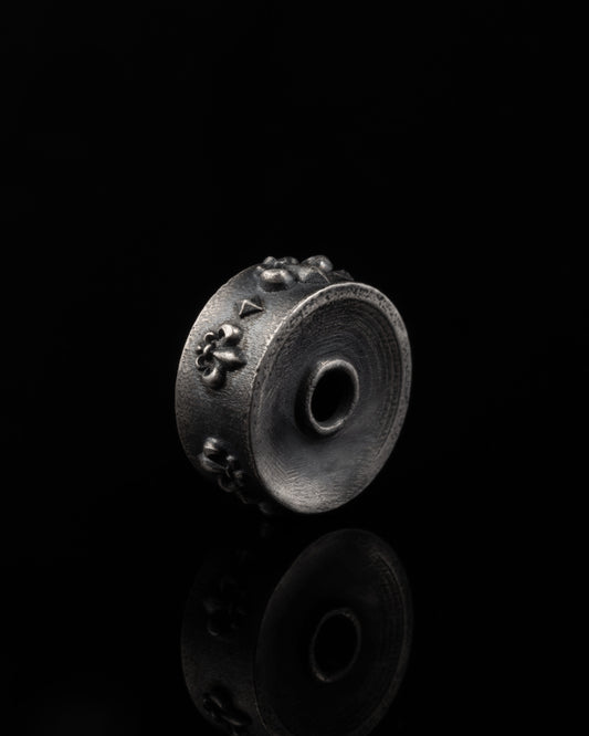 Fleur De Lis Spacer In Sterling Silver