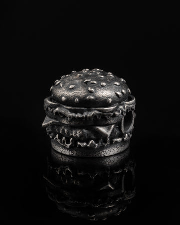 Hamburger Spacer In Sterling Silver