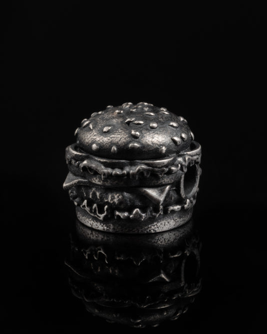 Hamburger Spacer In Sterling Silver