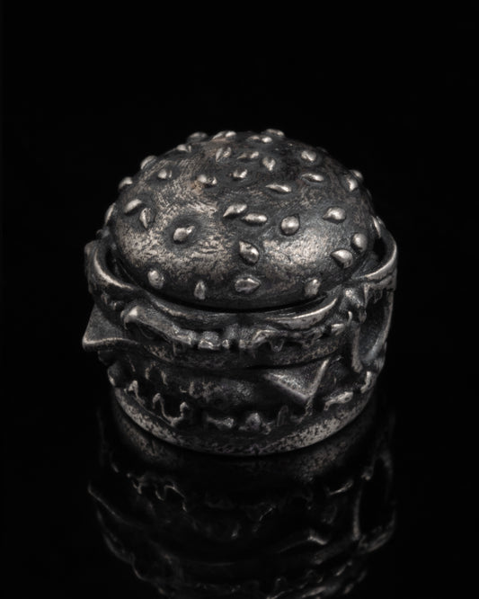 Hamburger Spacer In Sterling Silver