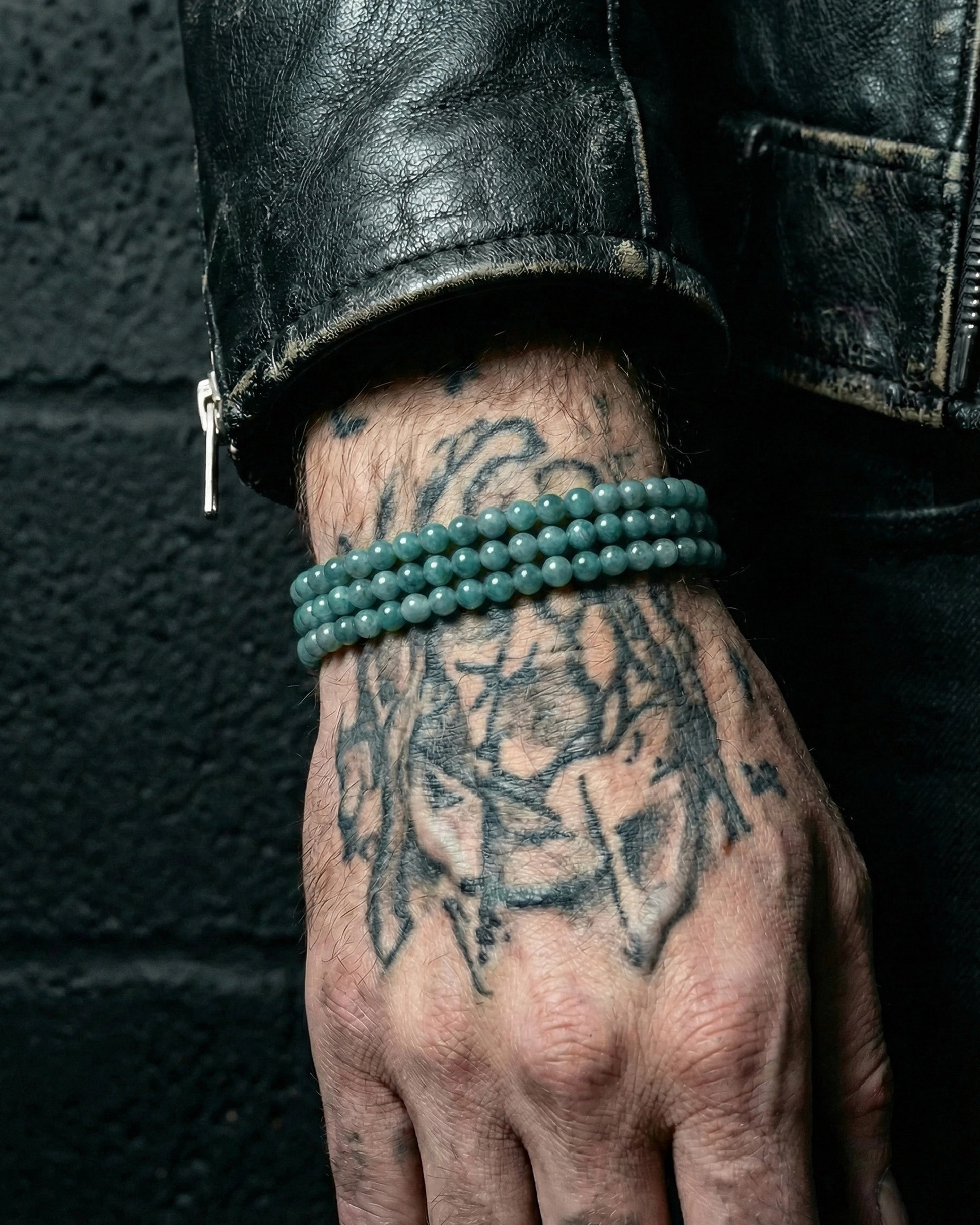Infinite Veridian Necklace & Bracelet In Guatemalan Blue Jade - JadeChains