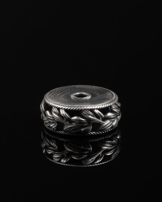 Laurel Spacer In Sterling Silver