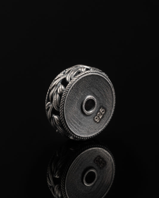 Laurel Spacer In Sterling Silver