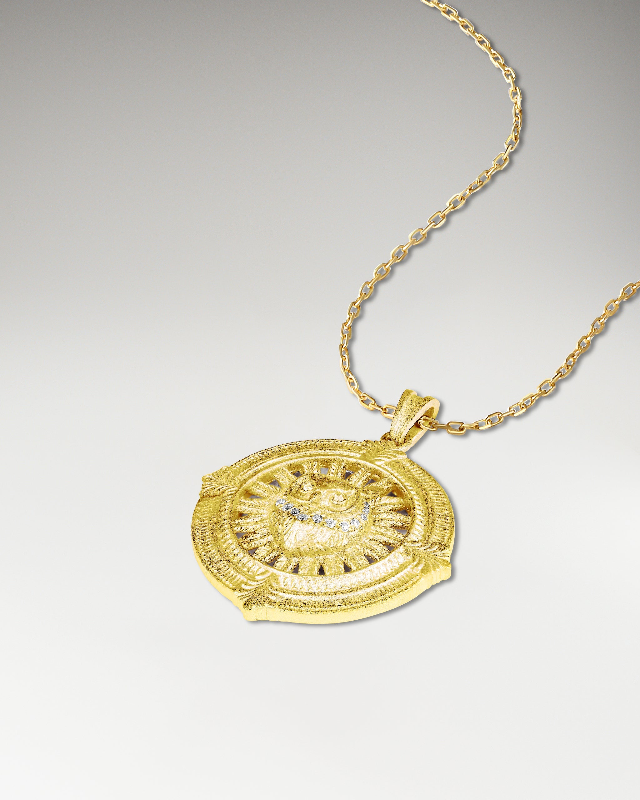 Owl Neclace In Sterling Silver 2