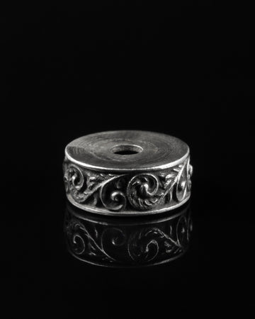 Scrollwork Spacer In Sterling Silver