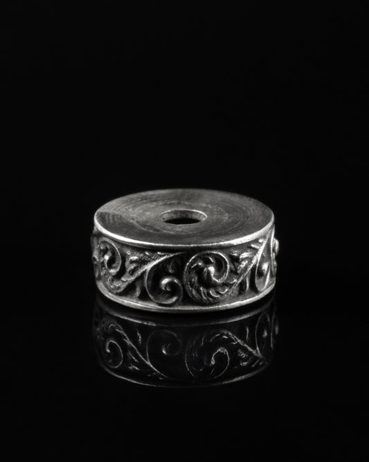 Scrollwork Spacer In Sterling Silver