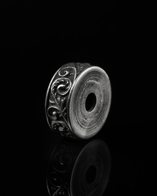 Scrollwork Spacer In Sterling Silver