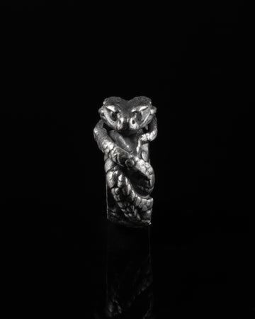 Snake Spacer In Sterling Silver