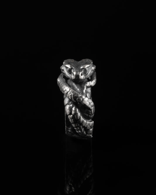 Snake Spacer In Sterling Silver