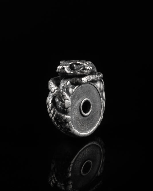 Snake Spacer In Sterling Silver