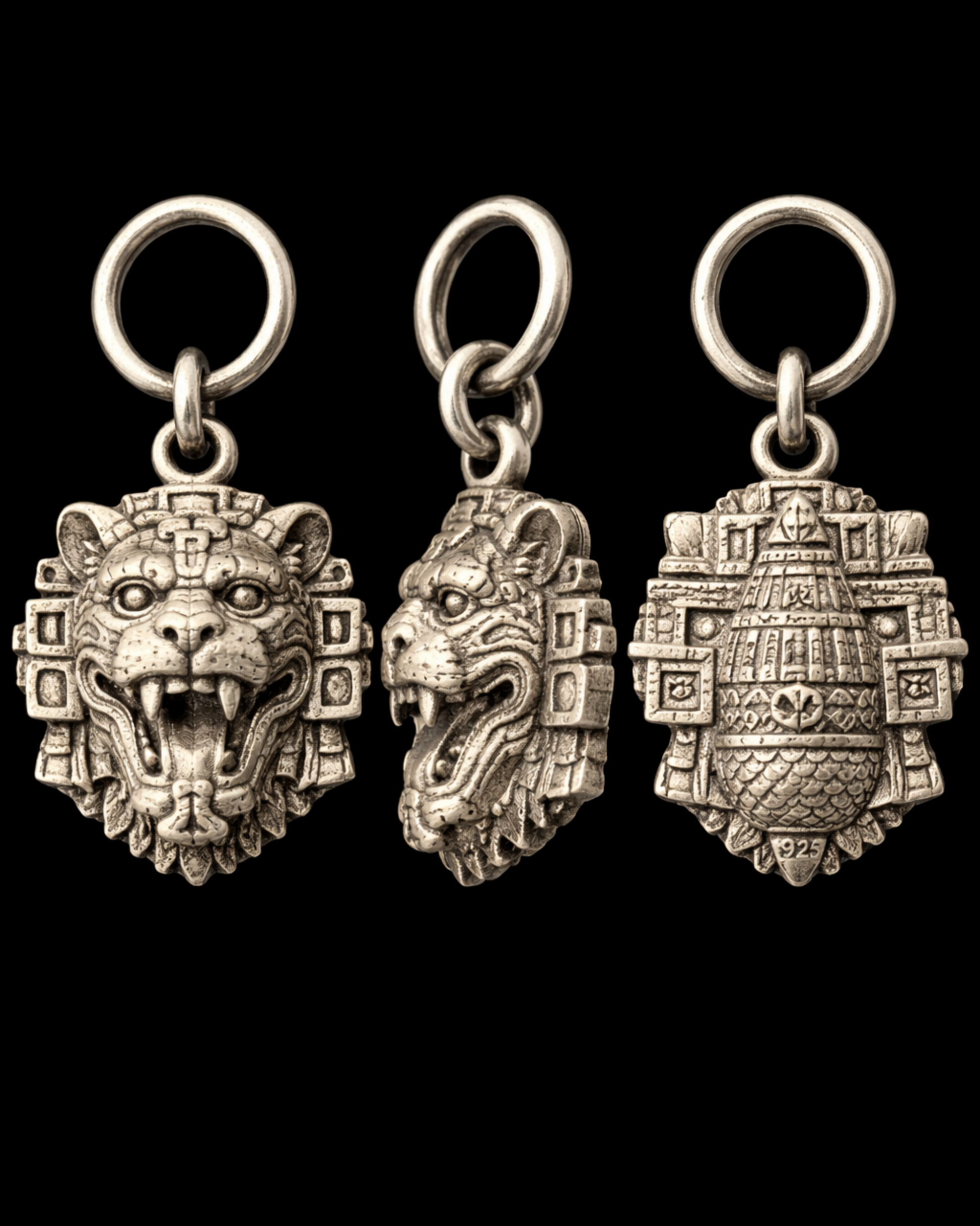 Jaguar God Charm Pendant - JadeChains