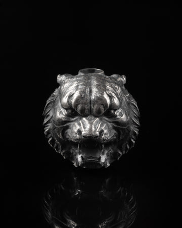 Tiger Spacer In Sterling Silver