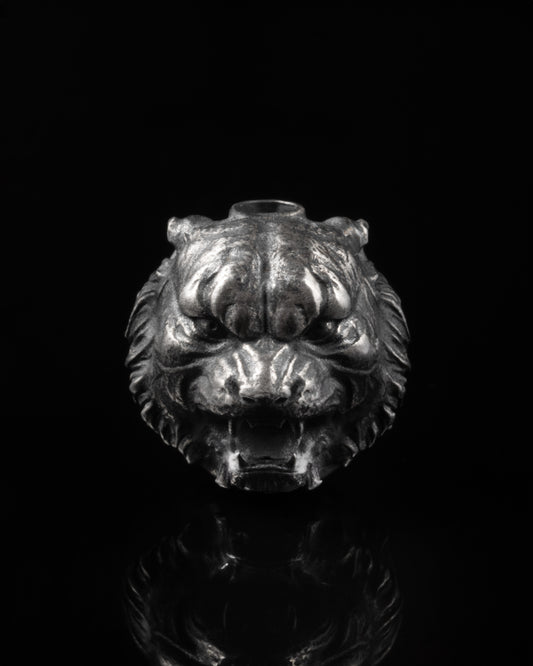 Tiger Spacer In Sterling Silver