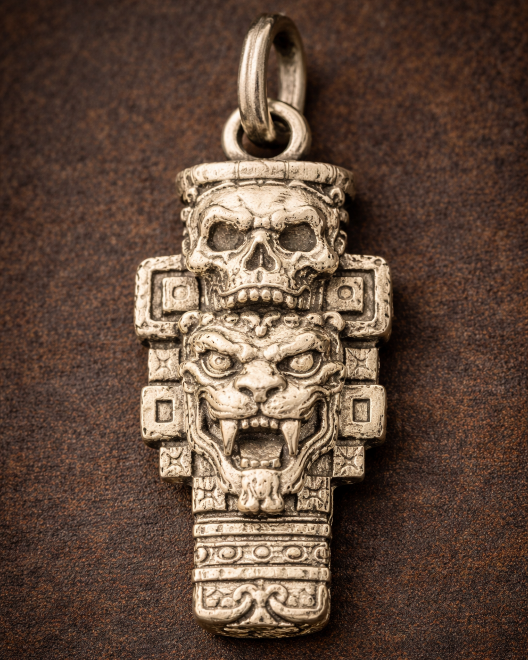 Totem Pole Charm Pendant