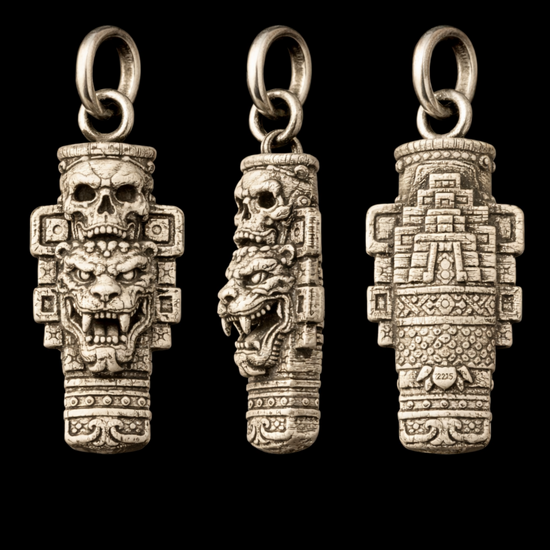Totem Pole Charm Pendant - JadeChains