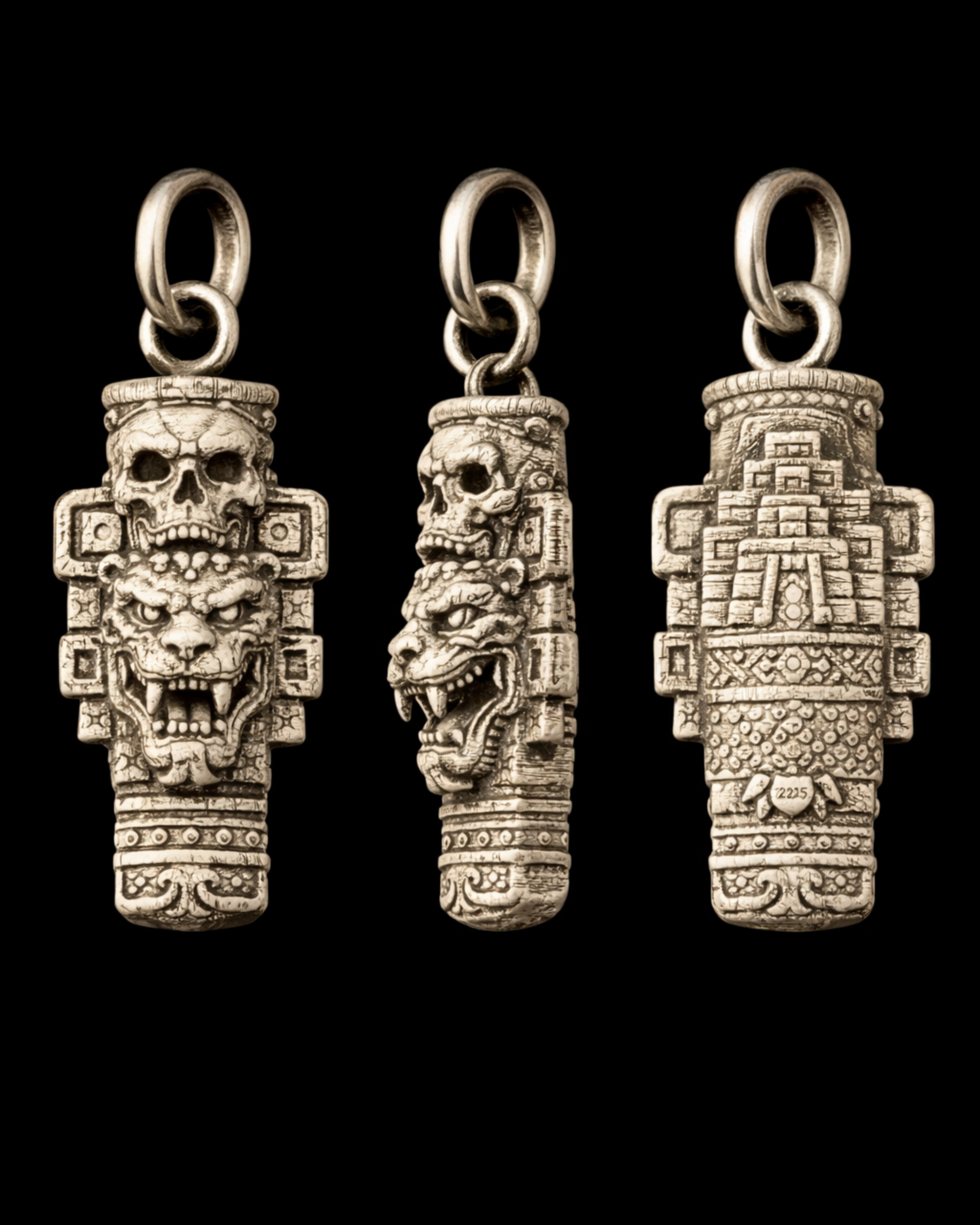 Totem Pole Charm Pendant